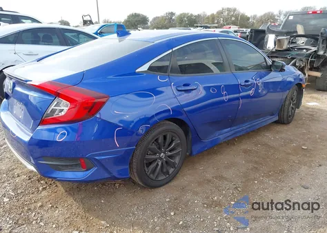 2019 Honda Civic Ex из США, поврежденный, VIN JHMFC1F37KX009179